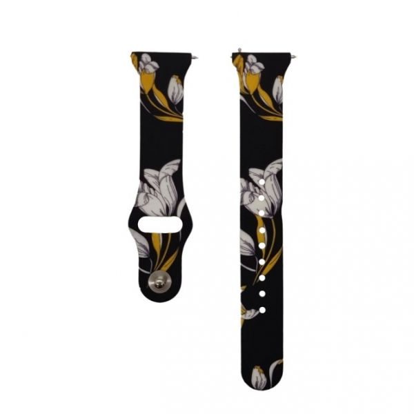 Силиконовый ремешок для Fitbit Versa тюльпан