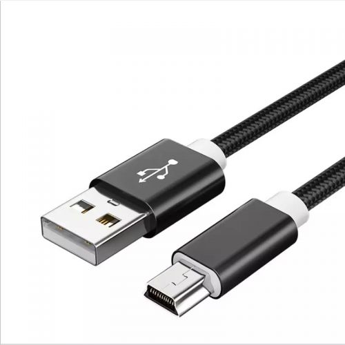 Нейлоновый кабель Mini USB 5 Pin/USB