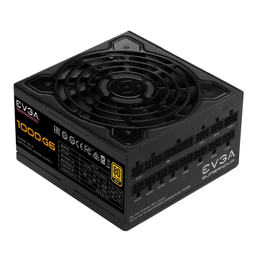 EVGA SuperNOVA 1000 G6, 80 Plus Gold, 1000W