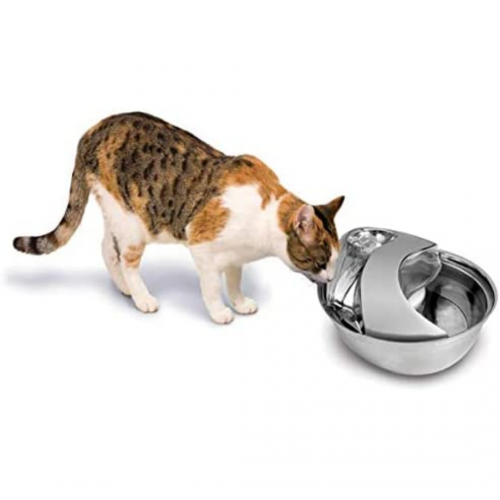 Фонтан-поилка из нержавеющей стали Pioneer Pet Raindrop Design