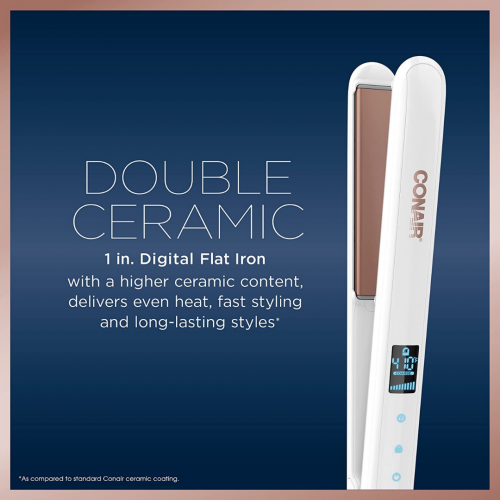 1-дюймовый цифровой утюг Conair Double Ceramic Flat Iron