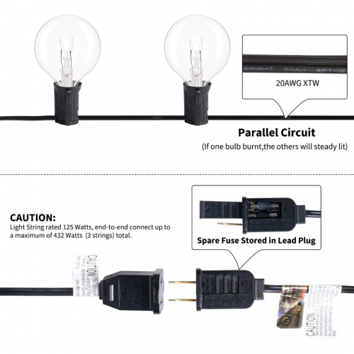 Уличная гирлянда Patio Lights 7.5м