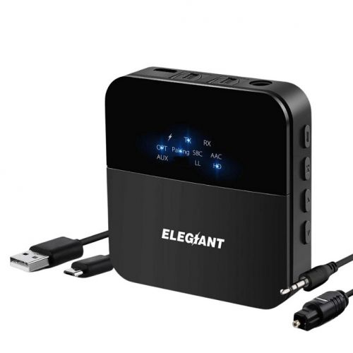 ELEGIANT Bluetooth 5,0 аудио адаптер для автомобильных наушников