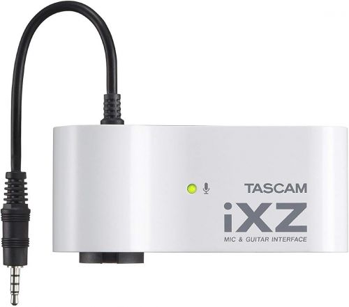 Tascam iXZ Микрофон и инструментальный аудиоинтерфейс для мобильных устройств.