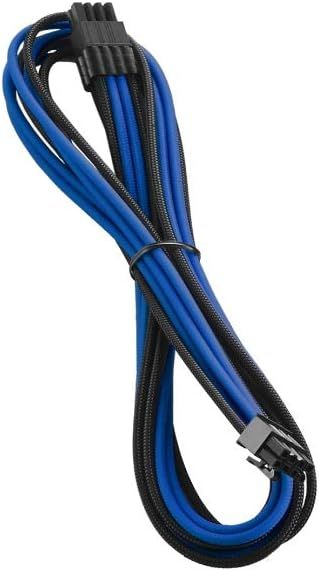 CableMod RT-Series Pro ModMesh Sleeved 8-pin PCI-e Cable для ASUS/Seasonic/Phanteks Revolt (черный + синий, 60 см).