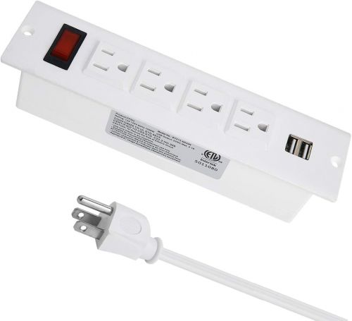 Встраиваемый удлинитель питания VILONG с USB