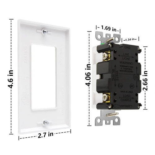 Розетка ANKO GFCI 15A