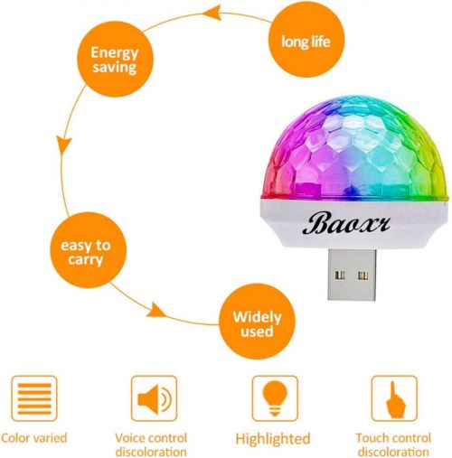USB-мини-огни дискотеки.