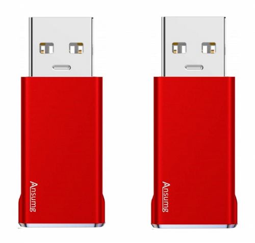 Блокировщик данных USB 3-го поколения Ansumg красный