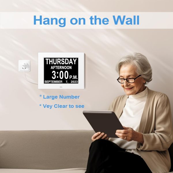 Часы с цифровым календарем