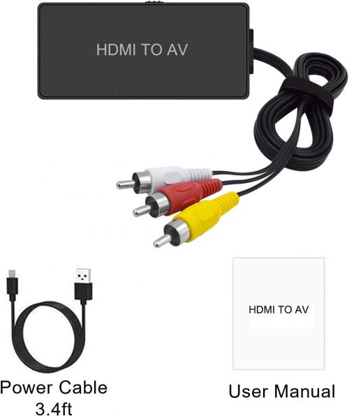 Конвертер HDMI в AV.