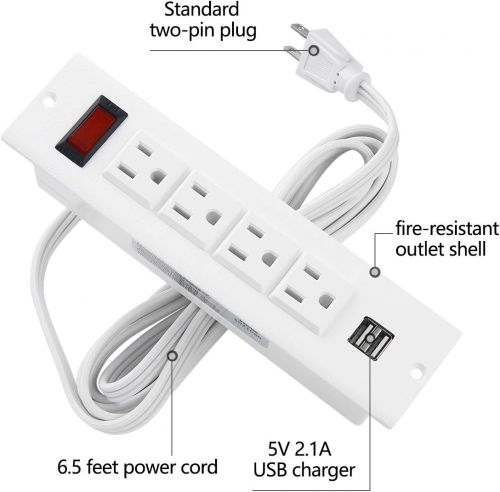 Встраиваемый удлинитель питания VILONG с USB