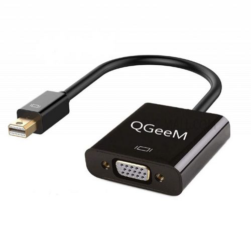 QGeeM QG-HD17 Mini Displayport Mini DP to VGA адаптер