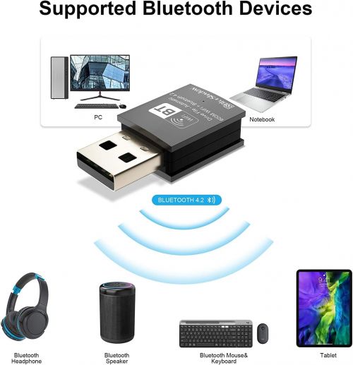 Bluetooth-адаптер Blueshadow 2-в-1 USB WiFi