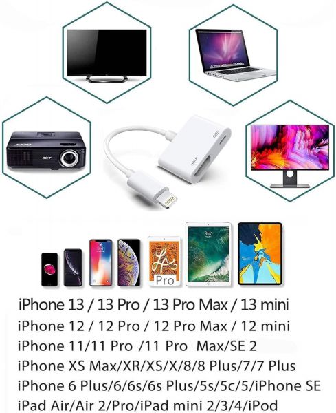 Адаптер Apple Lightning-HDMI.