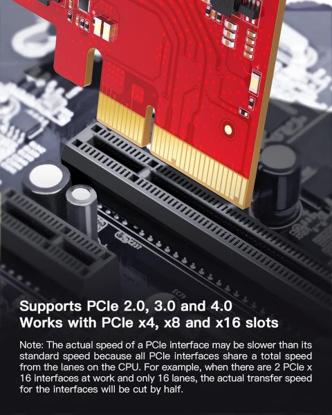 Карта Inateck PCIe