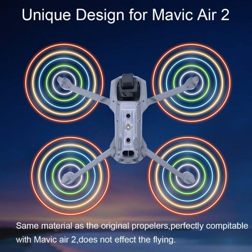 Mavic Air 2 пропеллеры со вспышкой