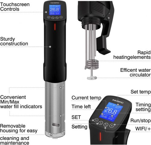 Inkbird Wifi Sous Vide 1000W