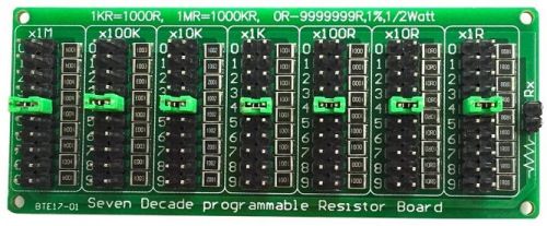WINGONEER 1R-9999999R плата программируемого резистора Seven Decade
