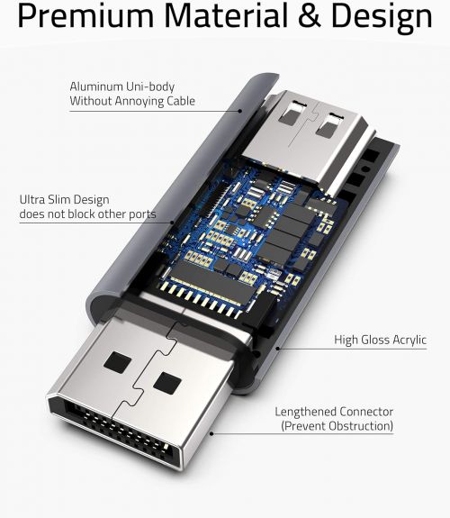 Адаптер 4K DisplayPort — HDMI