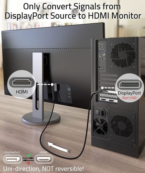 Адаптер 4K DisplayPort — HDMI