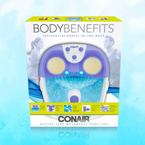 Спа-ванна для ног Conair Waterfall Pedicure