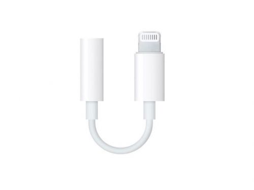 Адаптер для наушников iPhone Lightning на AUX Jack 3,5мм