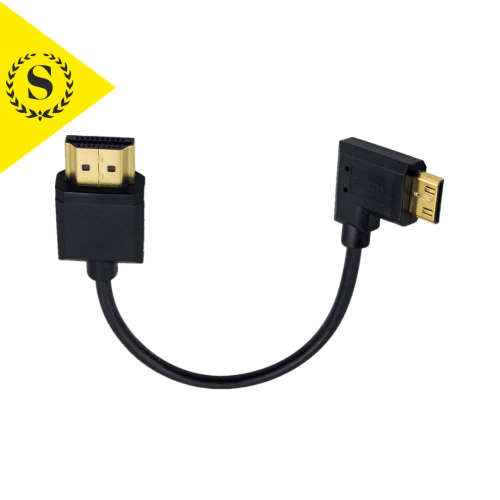 Ультратонкий под углом 90 градусов, кабель Mini HDMI