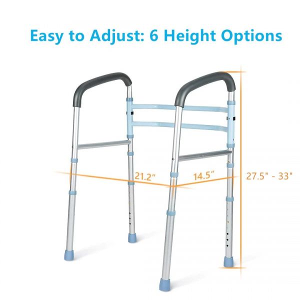 Автономный защитный поручень для унитаза