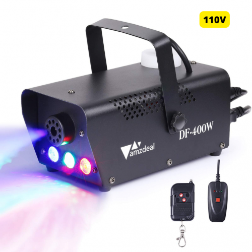 Amzdeal Fog Machine со светодиодной подсветкой 400W