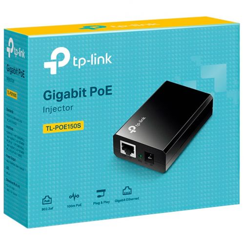 TP-LINK инжектор PoE GbE TL-PoE150S