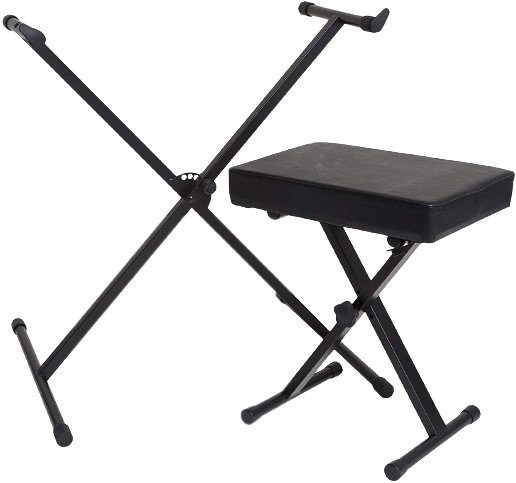 Комплект принадлежностей для портативного синтезатора Yamaha OEM с подставкой и скамьей