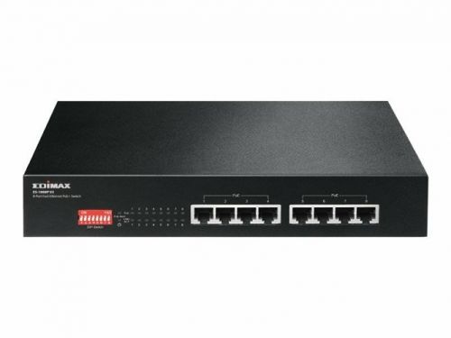 Edimax ES-1008P V2 сетевой коммутатор Fast Ethernet (10/100)